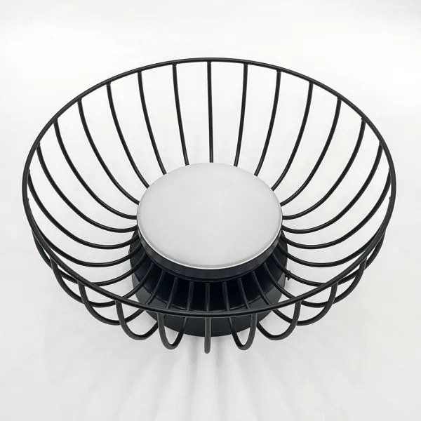 Plafoniera a soffitto BETSY LED/12W/230V Ø 25 cm nera