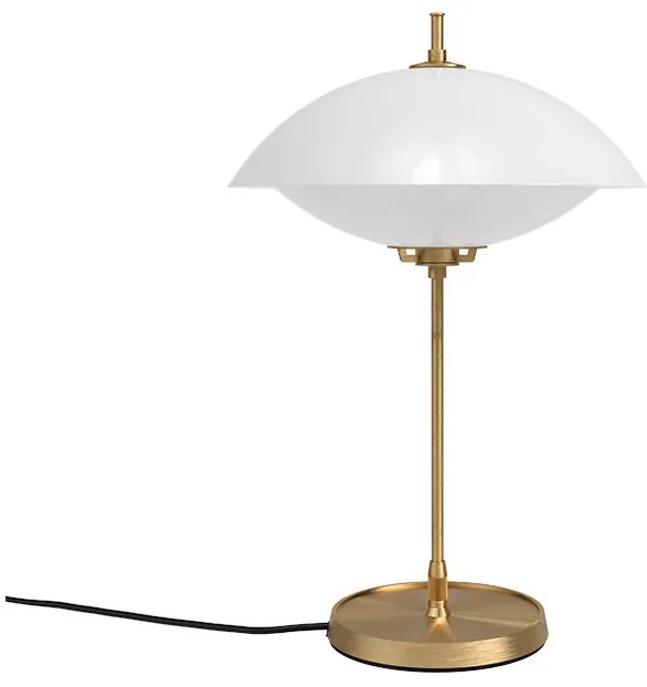 Fritz Hansen - Clam Lampada da Tavolo Opal/Brass Fritz Hansen