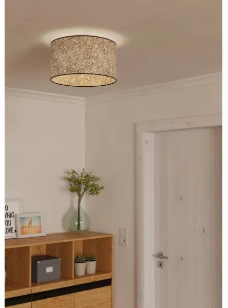 Eglo 43935 - Plafoniera BUTTERBURN 1xE27/25W/230V