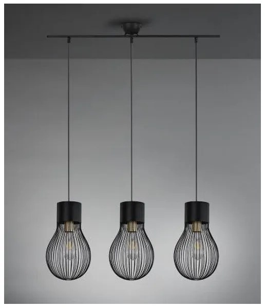 Reality - Lampadario a sospensione con filo DAVE 3xE27/40W/230V
