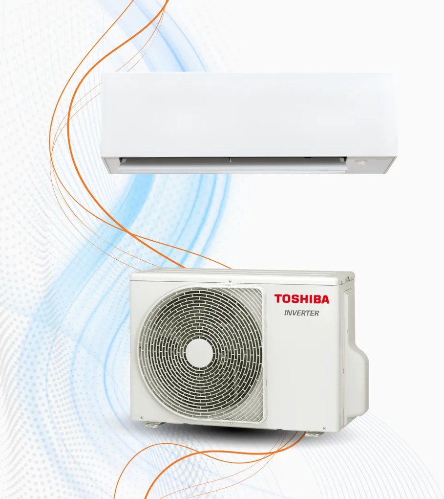 Climatizzatore Toshiba Daiseikai 10 Inverter R-32 WiFi, Bianco / 9.000