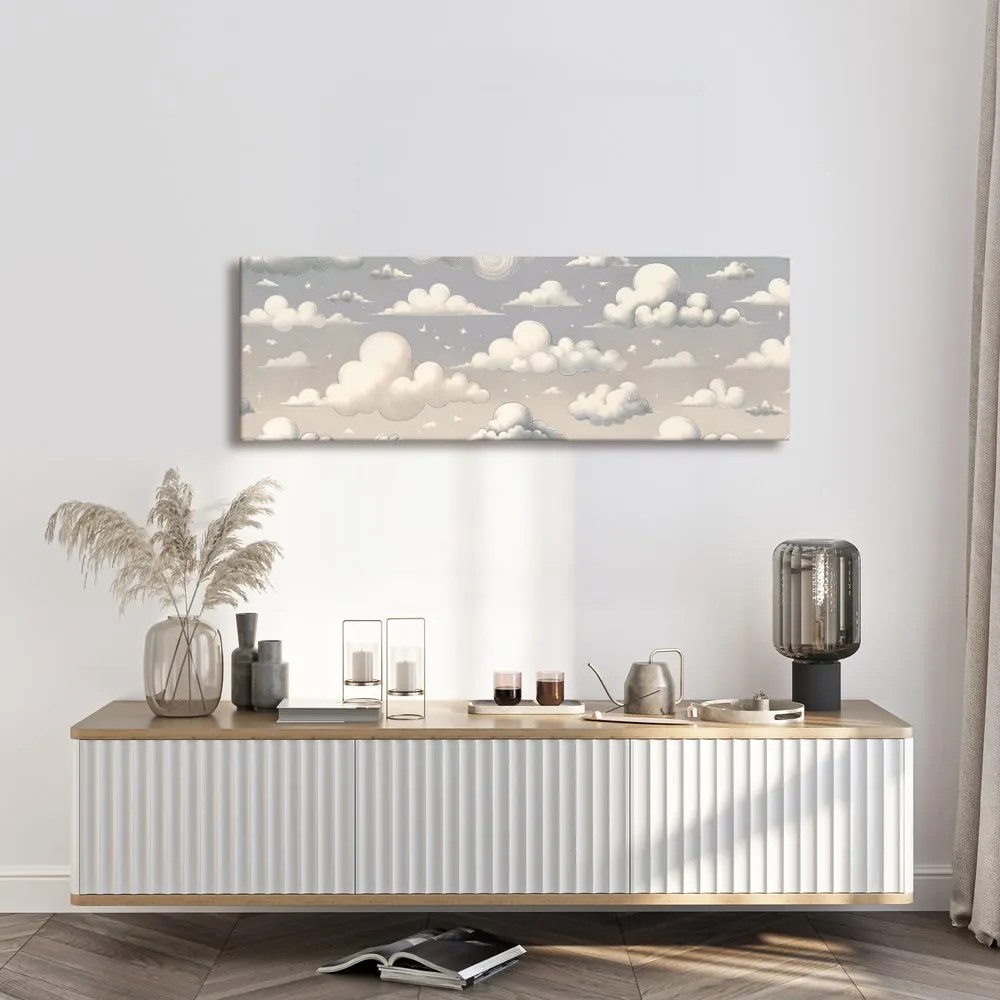 Quadro su tela – Cielo pieno di nuvole