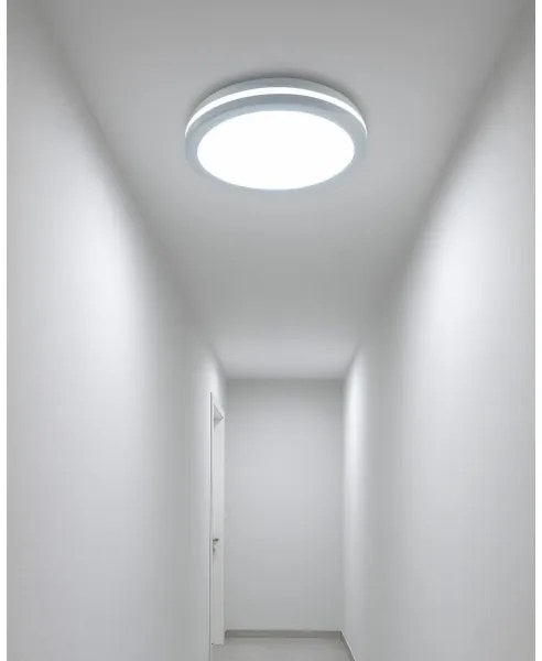 Plafoniera LED con sensore di movimento LED/20W/230V 3000/4000/6500K IP54 bianca