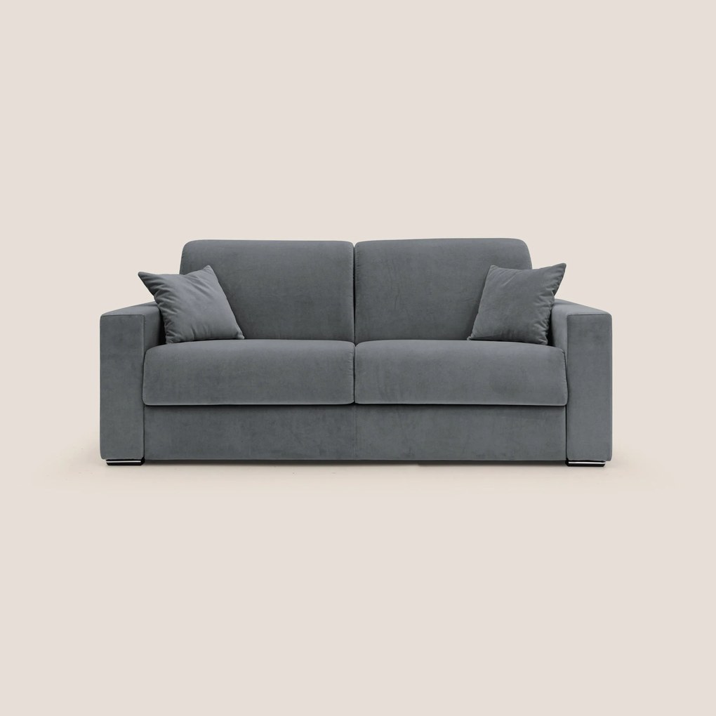 Venere Divano letto matrimoniale in velluto LUXURY impermeabile