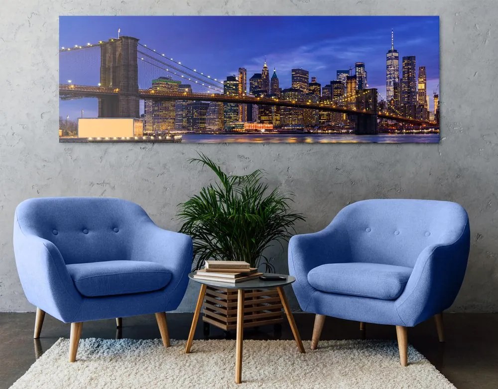 Stampa su tela – Affascinante ponte di Brooklyn