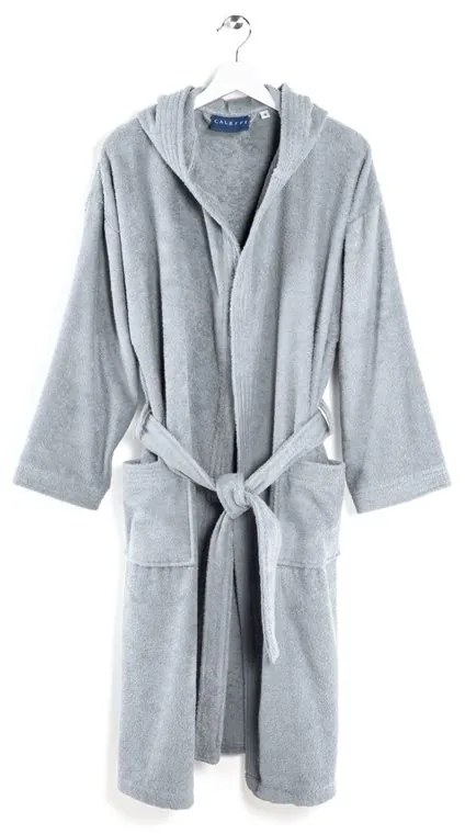 Accappatoio Unisex Varie Misure Caleffi Colors Colore Grigio Perla, Taglia pigiami S