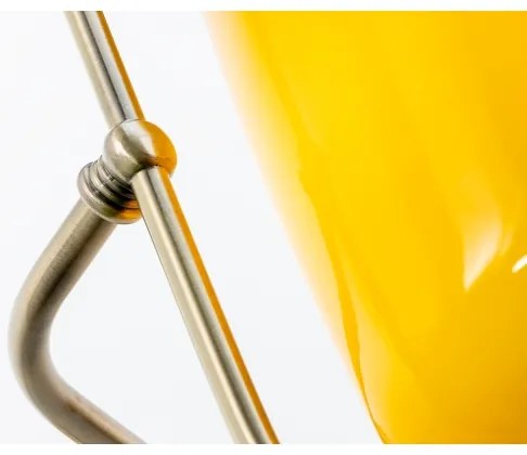 Brilagi - Lampada da tavolo BANK OFFICE 1xE27/60W/230V ottone/arancione