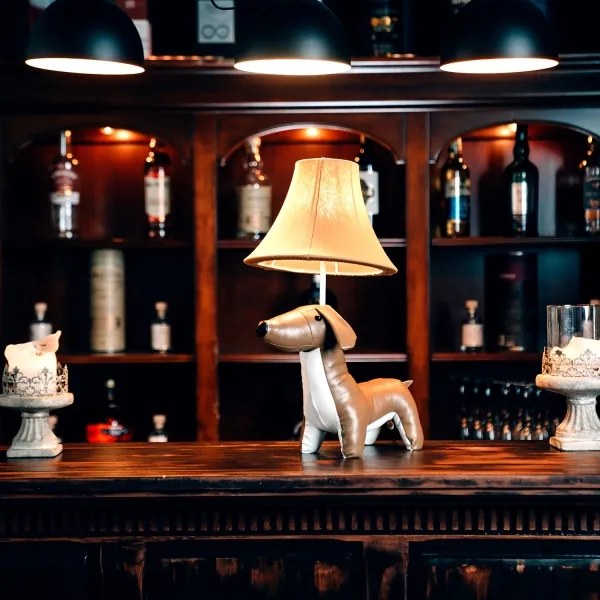 Happy Lamps - Lampada da tavolo LED per bambini WALDI LED/5,4W/230V bassotto