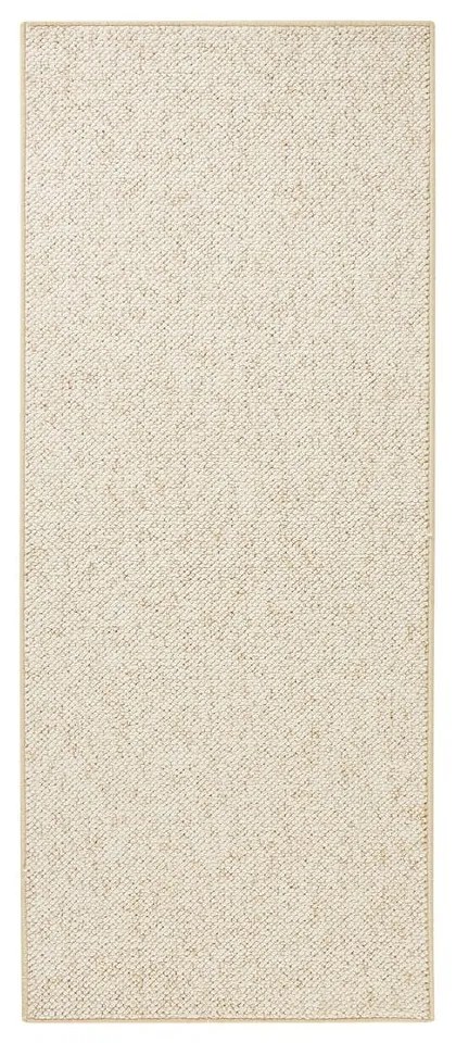 Passatoia color crema-beige 80 x 200 cm Wolly - BT Carpet
