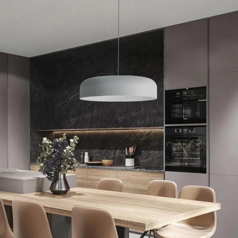 Lampadario Moderno Tuzzi grigio E27 LUMICOM