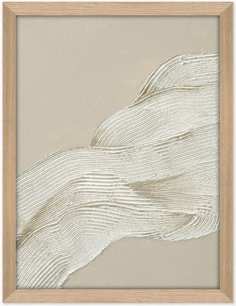 Quadro su tela incorniciato dipinto a mano Art Shape 2