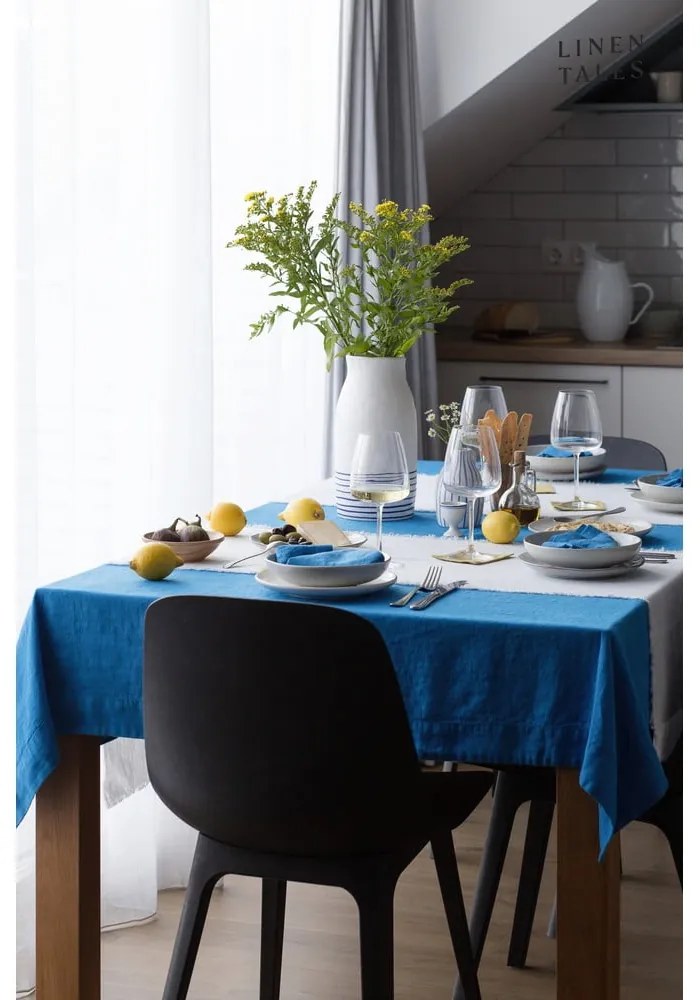 Tovaglietta di stoffa 35x45 cm French Blue - Linen Tales