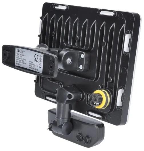 Solight WM-30WS-Q - Proiettore da esterno a LED con sensore LED/30W/230V 4000K IP44