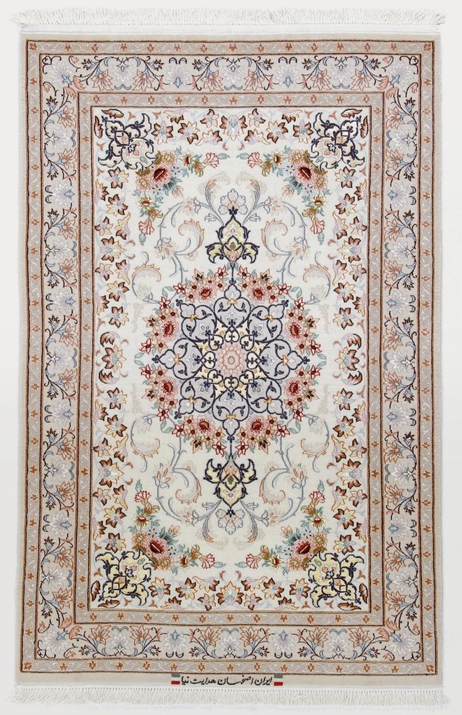 Isfahan Tappeto persiano 150 x 90 (Iran) Annodato A Mano