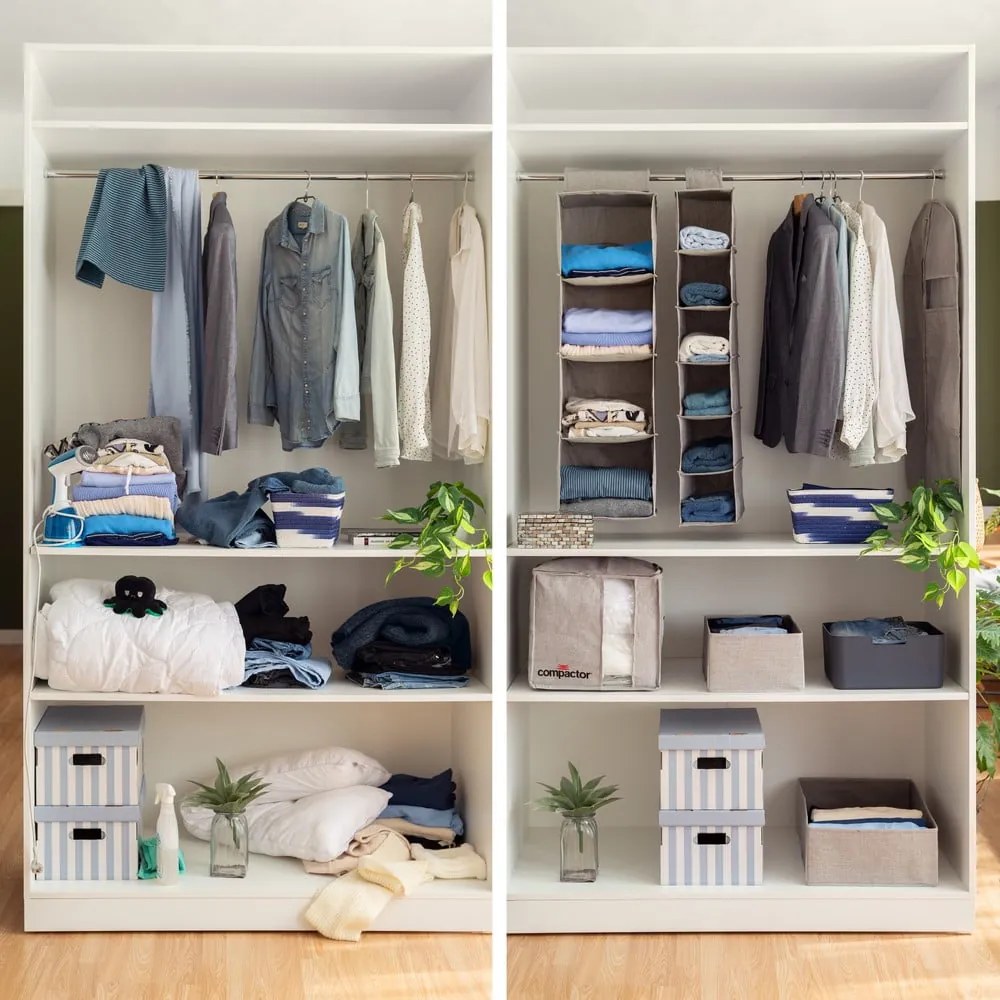 Scatola grigia Oxford, 56 x 36 cm - Compactor