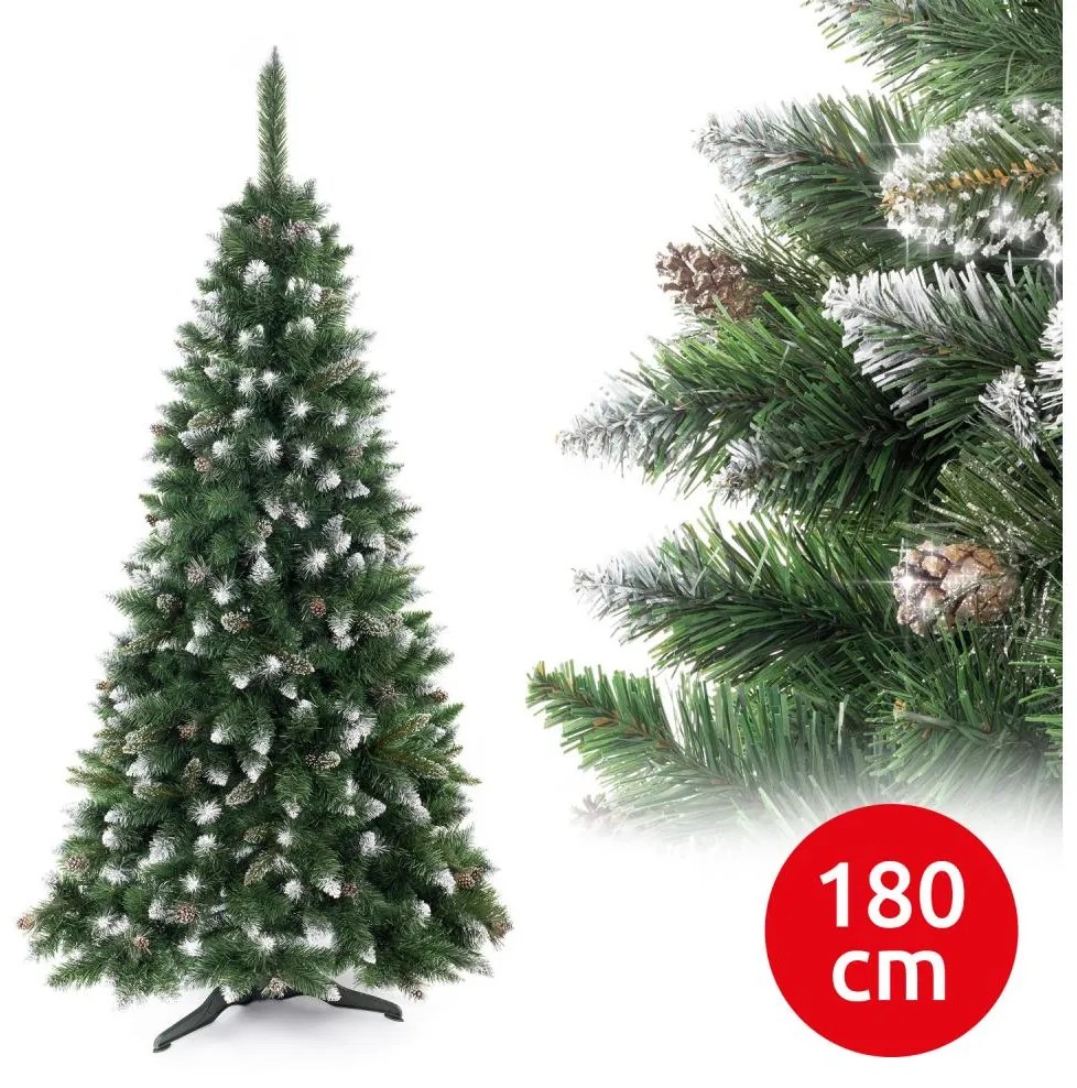 Albero di Natale CRISTAL SILVER 180 cm pino