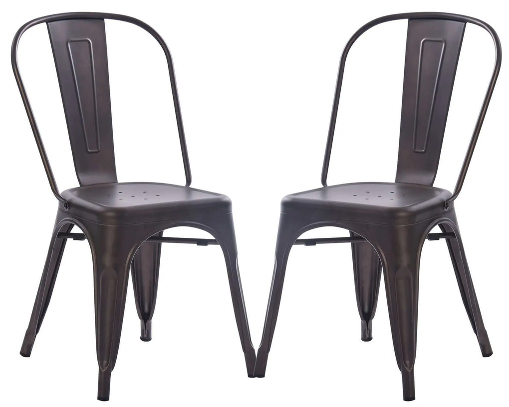 AGATHA - sedia industrial set da 2