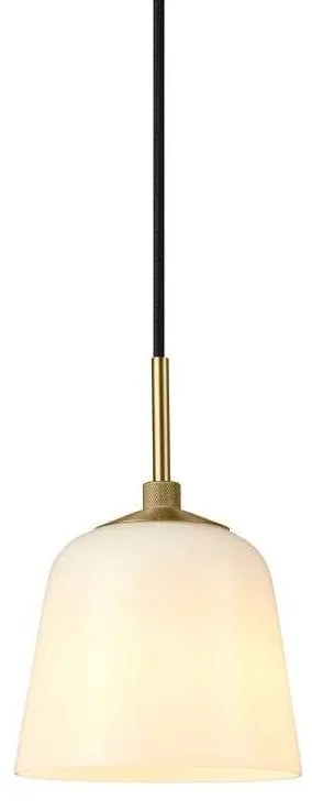 Halo Design - Room 49 Lampada a Sospensione Ø15 Antique Brass/Opal Halo Design