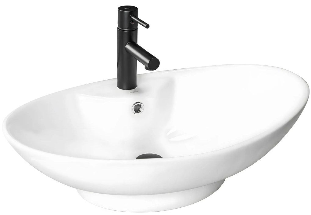 Lavabo da appoggio Rea Rosa