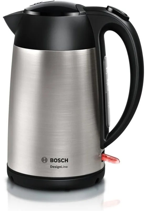 Bosch - TWK3P420 DesignLine Bollitore, 2400 w, 1.7 l, Acciaio Inox