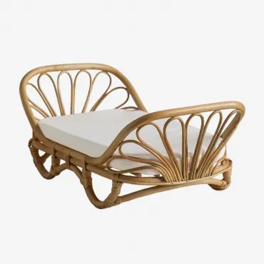 Culla per Bambole in Rattan Lusia Kids NATURAL - Sklum