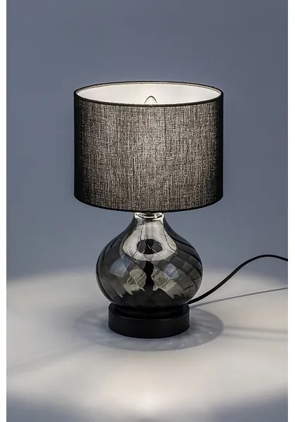 Rabalux 74034 - Lampada da tavolo PIRELO 1xE14/25W/230V fumé