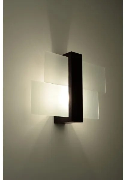 Sollux SL.0075 - Applique FENIKS 1 1xE27/60W/230V wenge