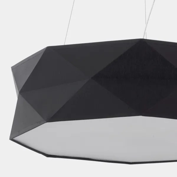 Lampadario su corda KANTOOR 1xE27/15W/230V nero