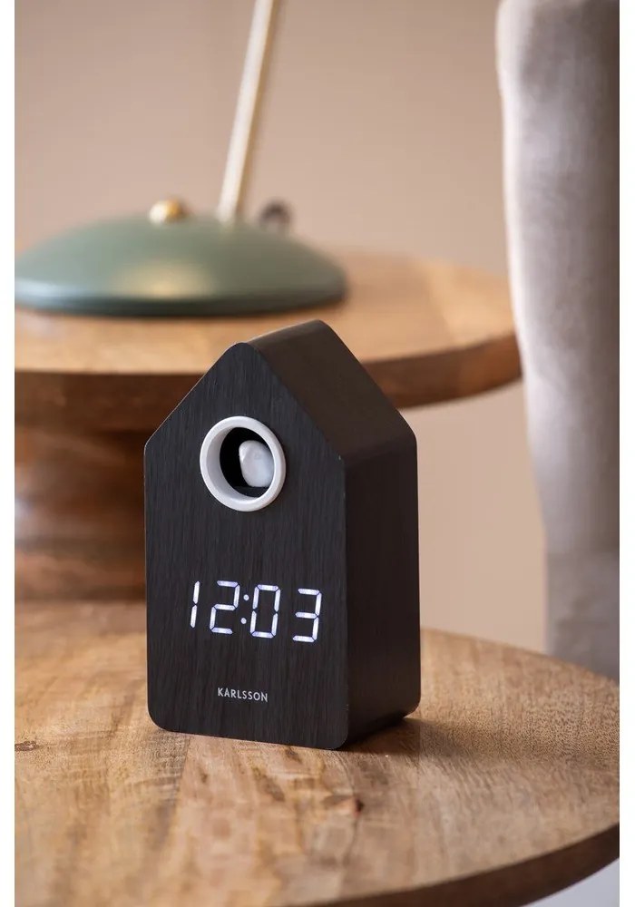 Sveglia digitale Cuckoo LED – Karlsson