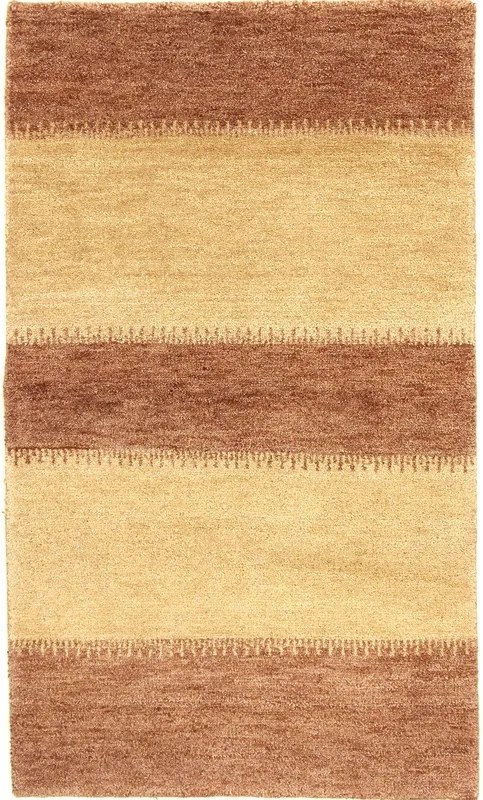 Gabbeh Tappeto orientale 90x160 Marrone (Indian) Annodato A Mano
