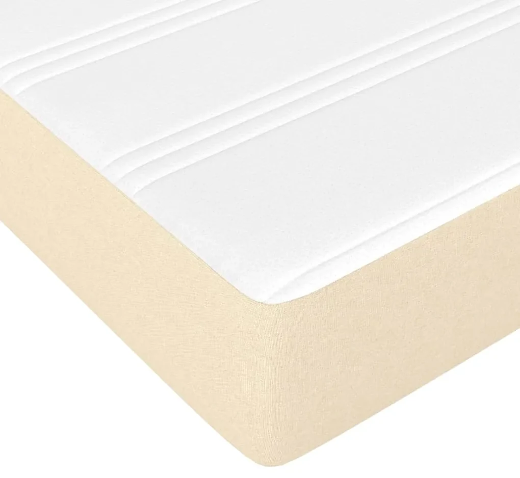 Materasso a molle insacchettate crema 140x200x20 cm