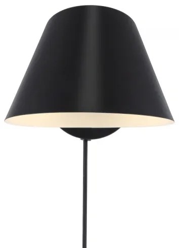 Nordlux - Applique STAY 1xE27/60W/230V nera