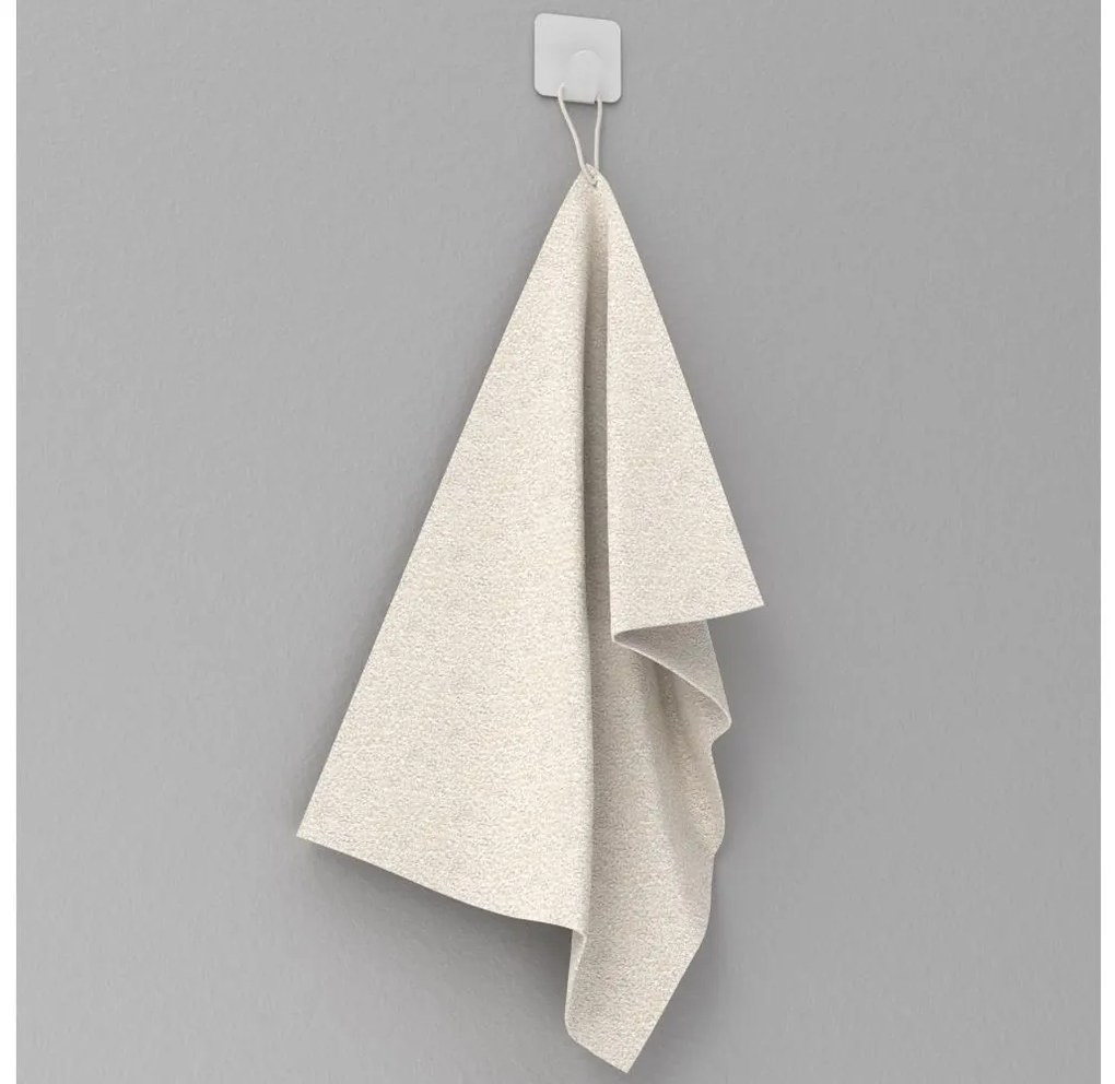 Gancio a muro 4x4 cm bianco