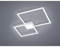 Plafoniera da Interno a LED SMD in Metallo Bianco Opaco