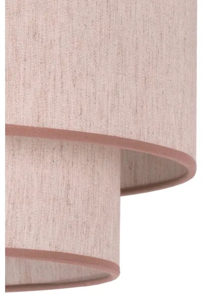 Duolla - Lampadario a sospensione con filo BOHO 1xE27/40W/230V diametro 45 cm beige