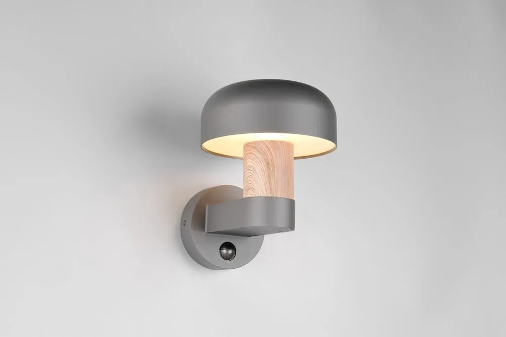 Illuminazione esterna con sensore di movimento da parete (altezza totale 24,5 cm) Fraser – Trio