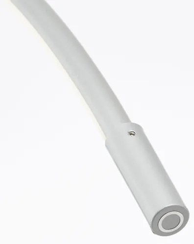 Brilliant - Lampada da terra touch dimmerabile a LED BOW LED/14W/230V cromo