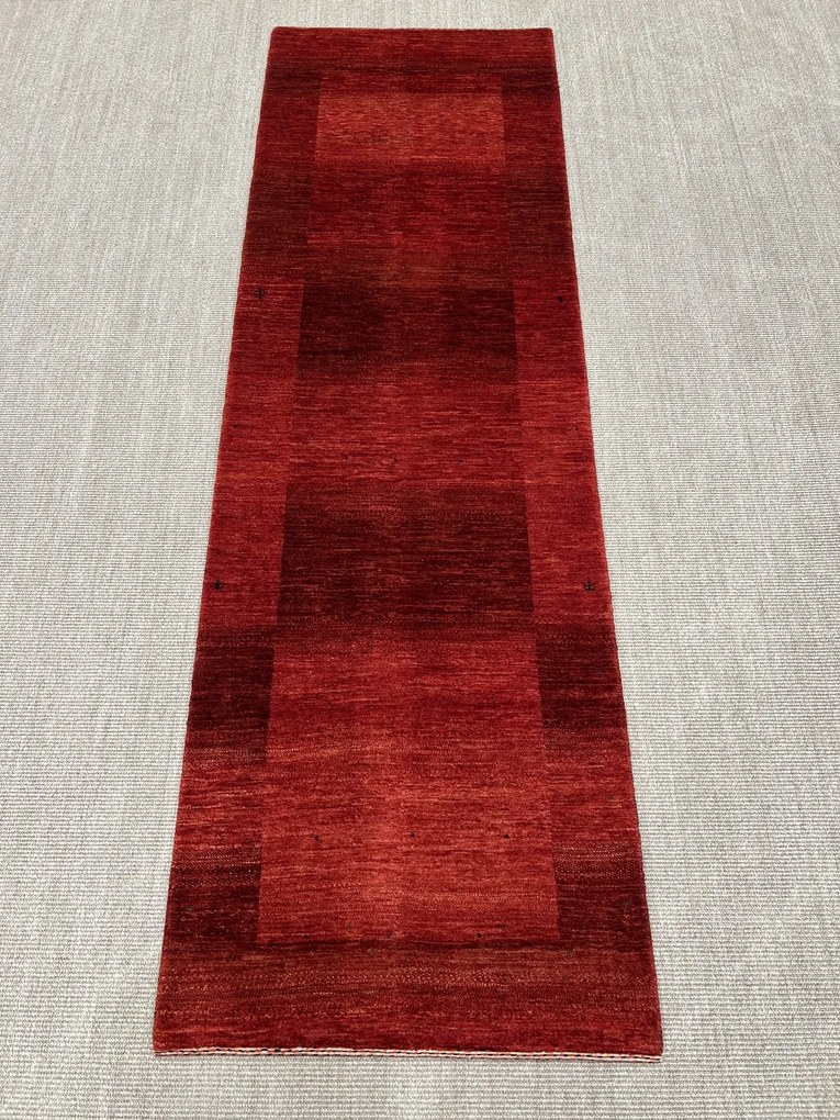 Loribaft Tappeto persiano 280x80 Rosso (Iran) Annodato A Mano