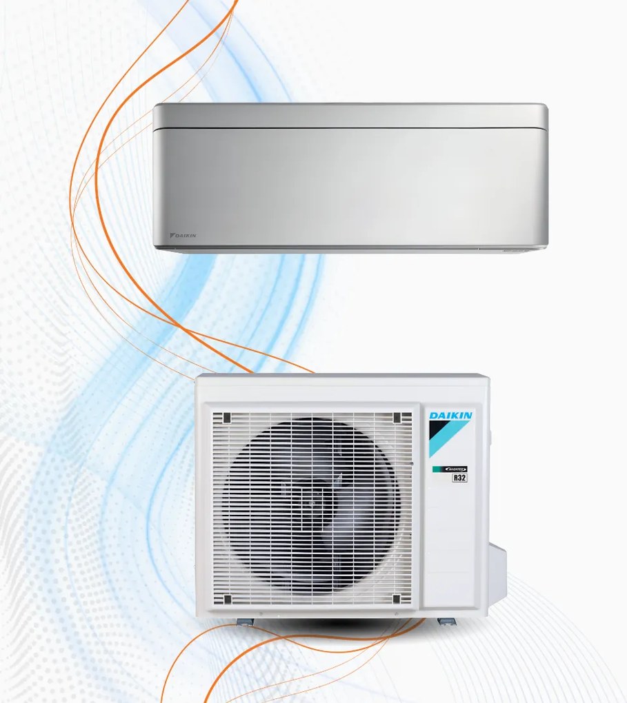 Climatizzatore Daikin Stylish Inverter R-32 WiFi, 7.000 / Silver