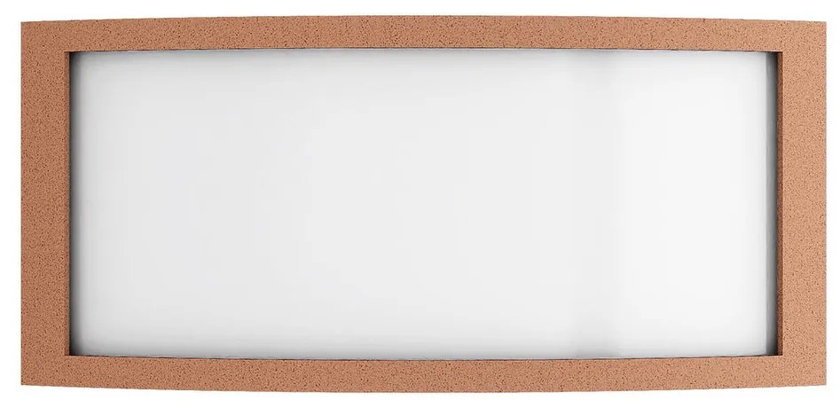 Applique Slim Design IP65 - E27 Corten