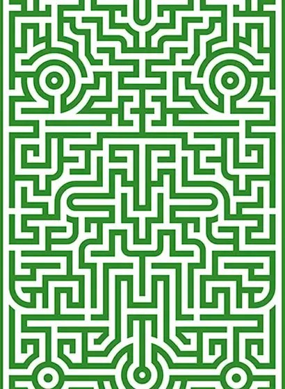 Tapete JOB-02 Labyrinth von Studio Job