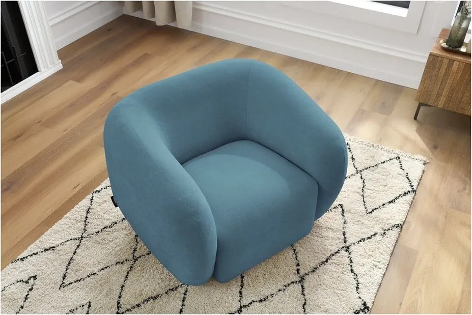 Poltrona blu Celine – Bobochic Paris