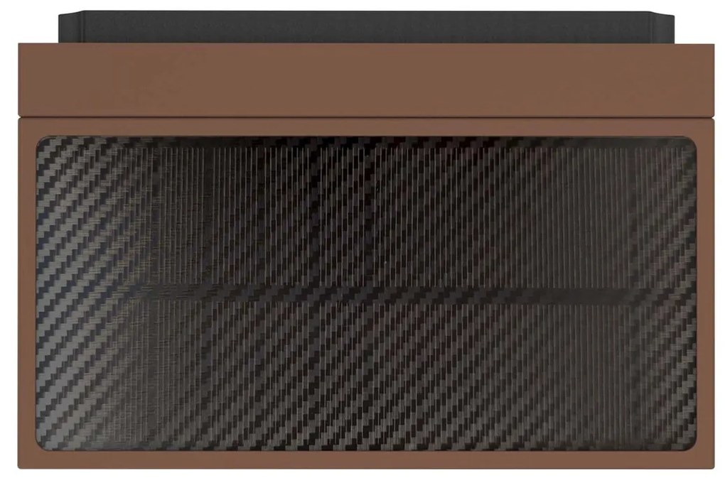 Applique LED Solare Minimal Corten con Sensore di Movimento Colore Bianco Naturale 4.000K