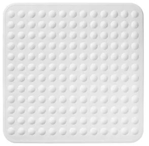 Vitility - Tappetino antiscivolo per doccia 54x54 cm, bianco