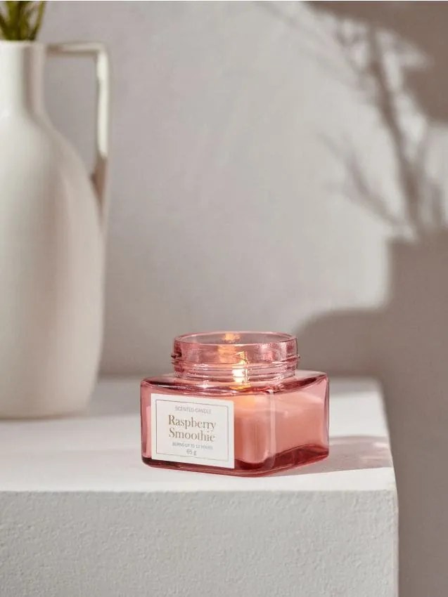 Sinsay - Candela profumata Raspberry Smoothie - rosa pastello