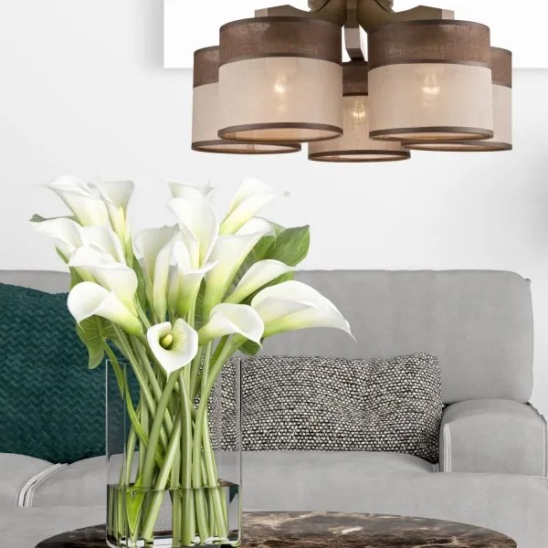 Lampadario a soffitto ANDREA 5xE27/60W/230V