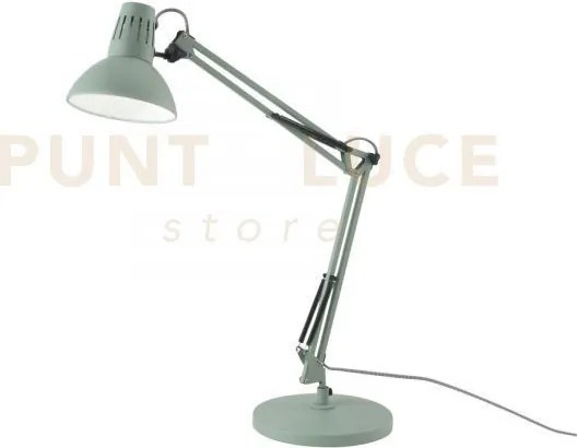 Lampada da scrivania artifex verde 1 luce attacco e27 23x23x73,8cm ...
