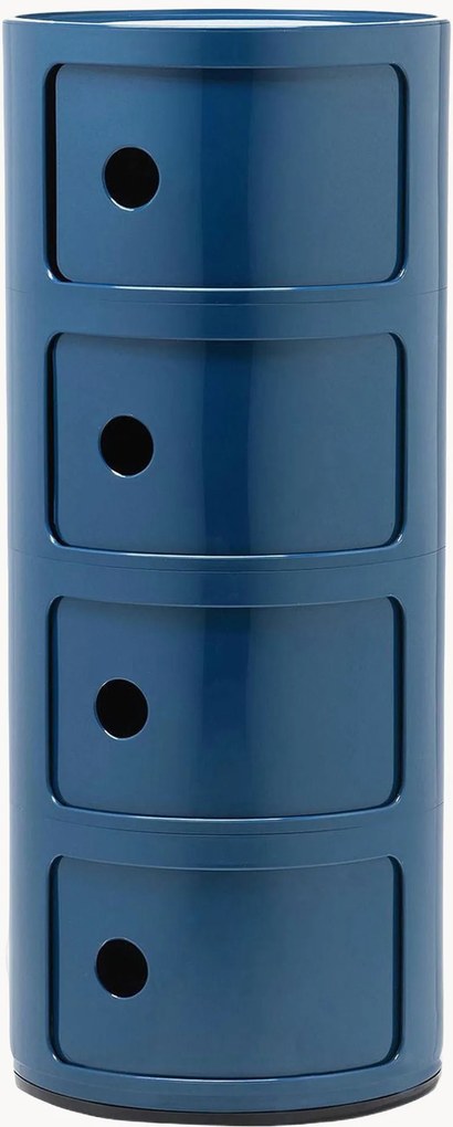 Contenitore di design con 4 cassetti Componibili, alt. 77 cm