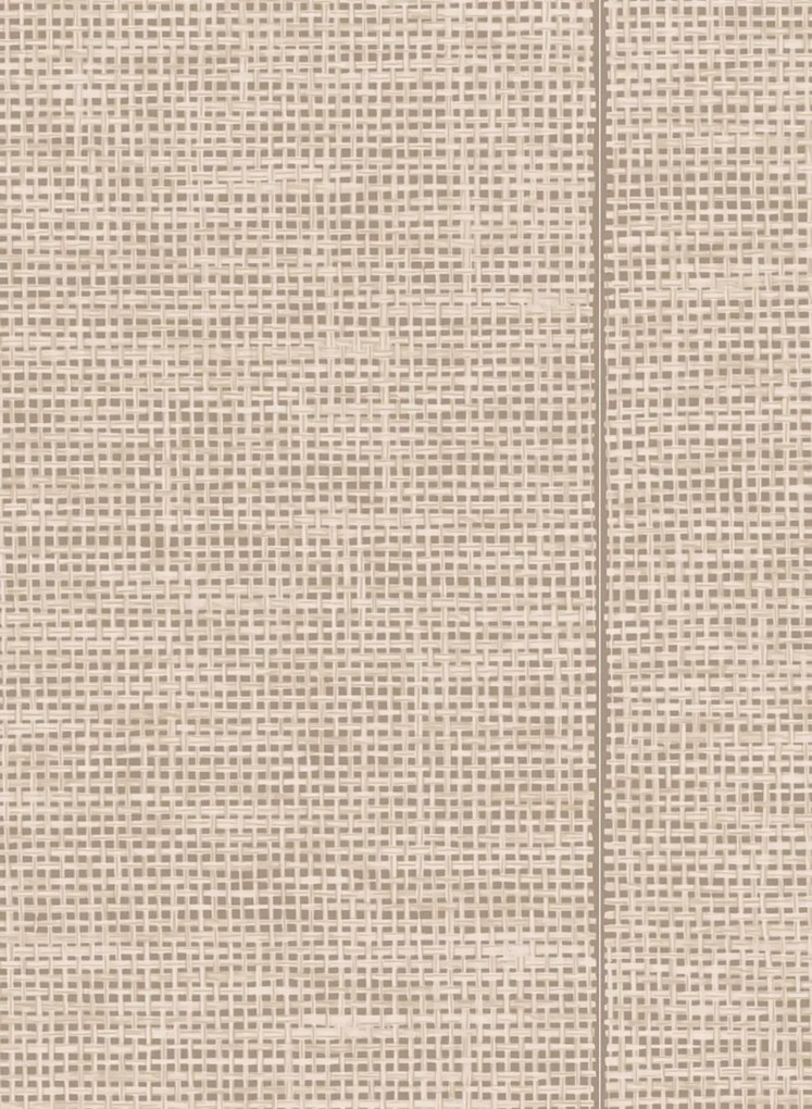 Essentials by Arte International Carta da parati Le Raphia Tisse - Nutmeg