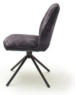 Set di 2 sedie da pranzo NEXORO, antracite